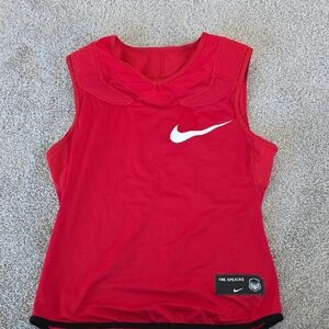 Nike Women's Bold Red Muscle Tee